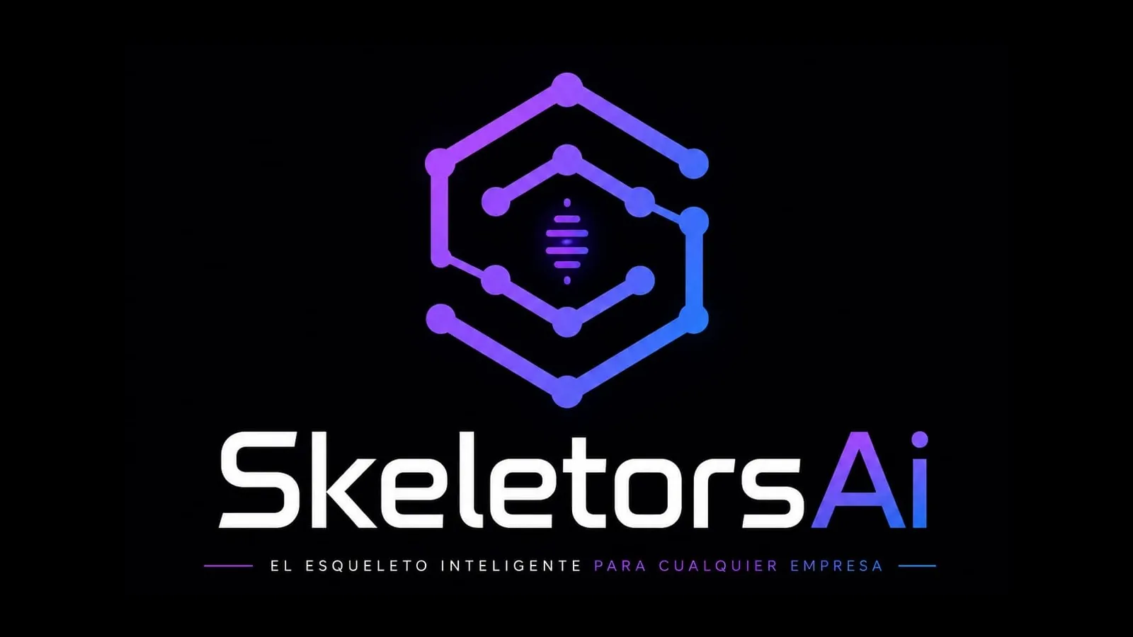 Logotipo de SkeletorsAi, el esqueleto inteligente para cualquier empresa